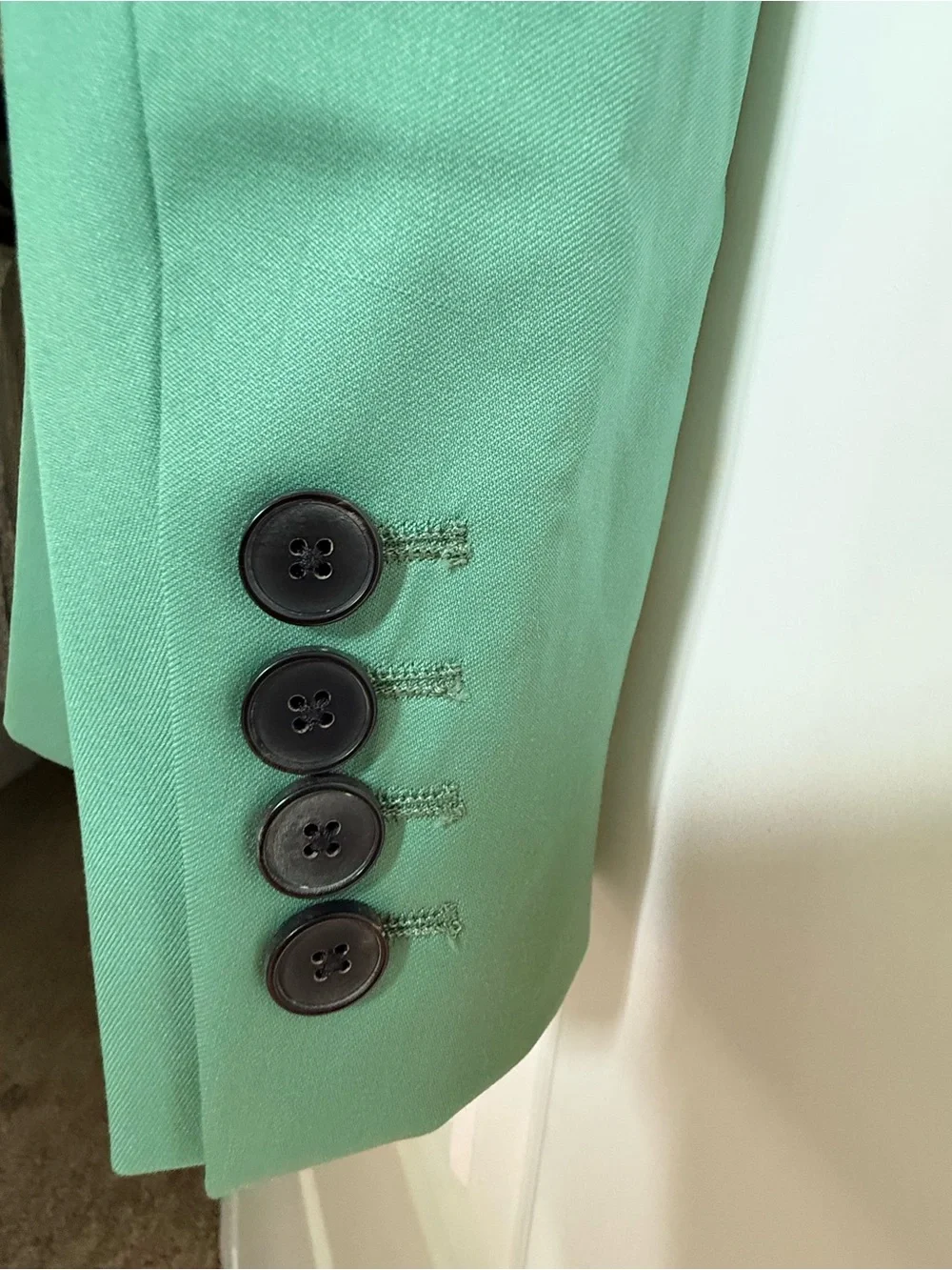 The Kooples Mint Green 100% Wool Blazer Men’s EU 48 NWT